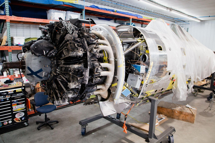 September/October P-47D Thunderbolt Restoration Update from Aircorps Aviation